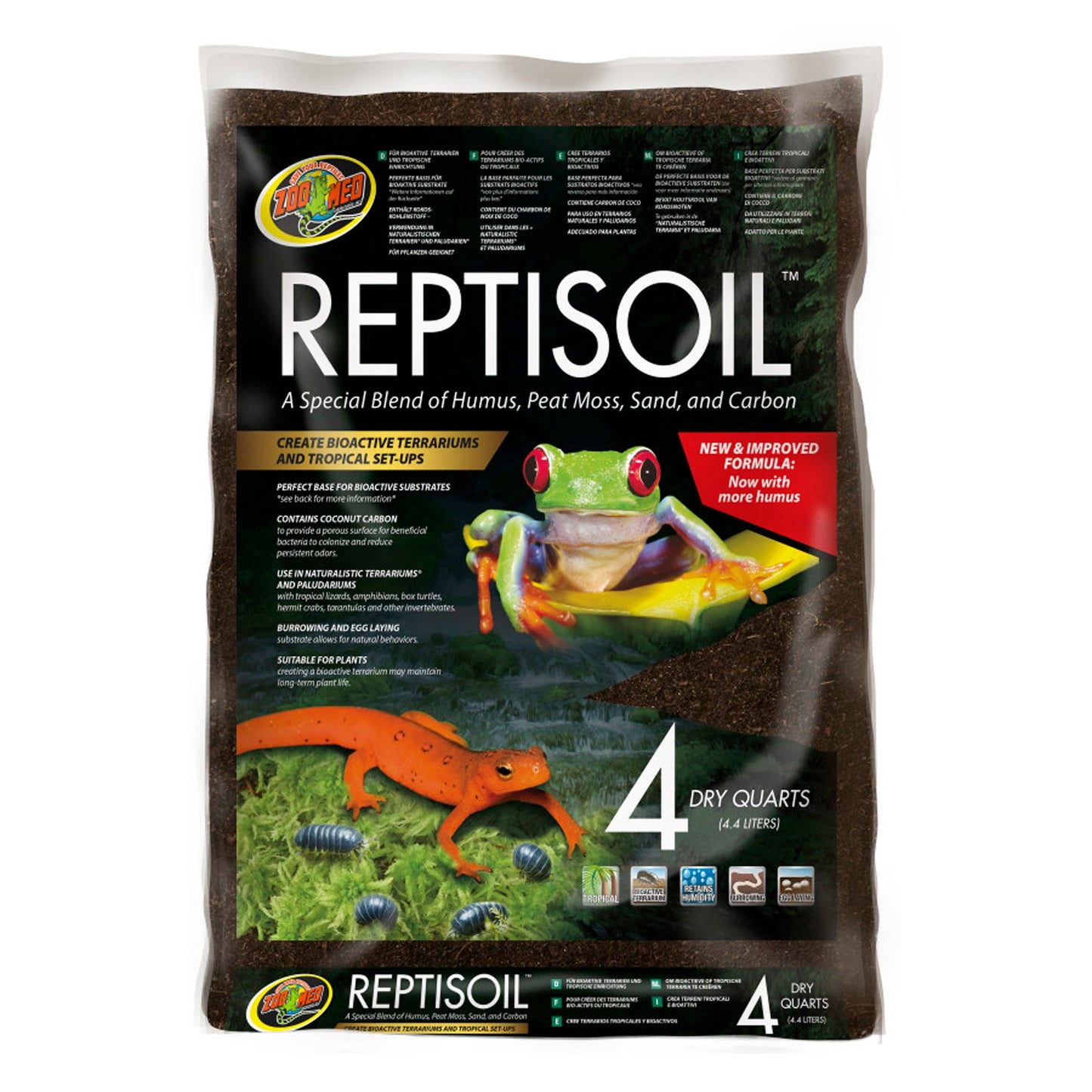 Zoo Med ReptiSoil Substrate Bedding - 4 qt