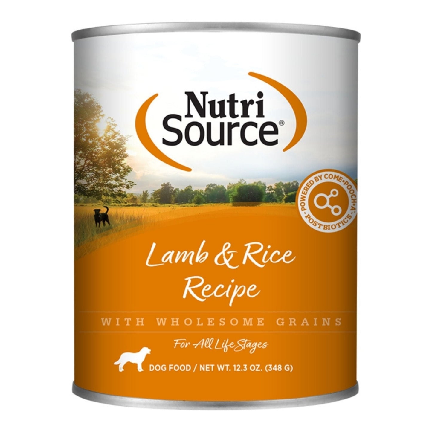 Nutrisource Dog Lamb & Rice 12.3 oz. 12 ct