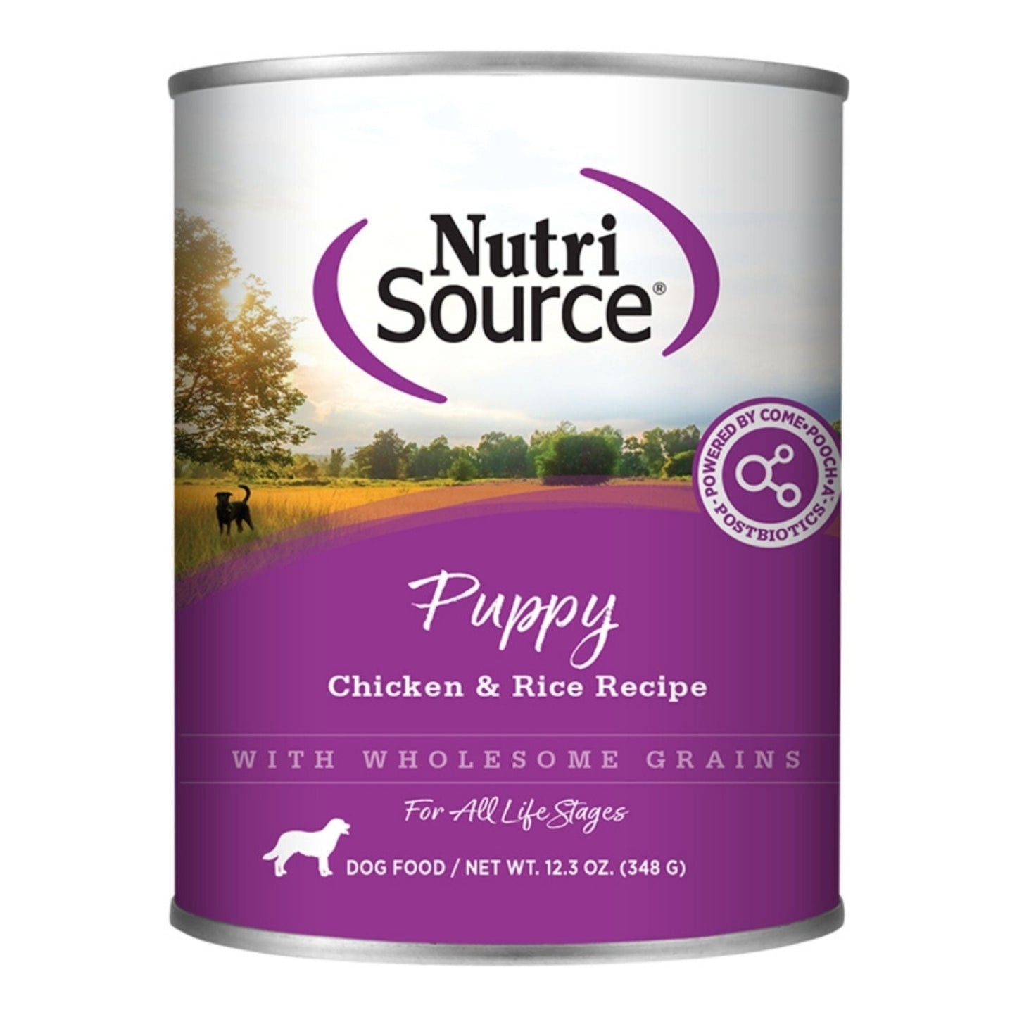 Nutrisource Dog Puppy Chicken & Rice 12.3 oz. 12 ct