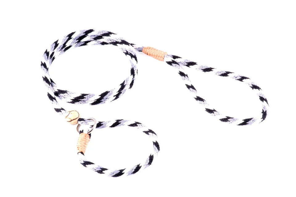 Nylon Slip Lead With Stopper (4 ft x 1/4 in or 6 mm) - Pets Perfect