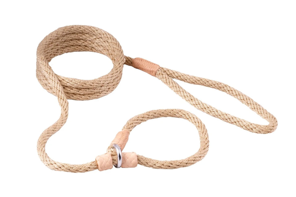 Nylon Slip Dog Leash With 2 Stoppers (6 ft x 5/16 in or 8 mm) - Pets Perfect
