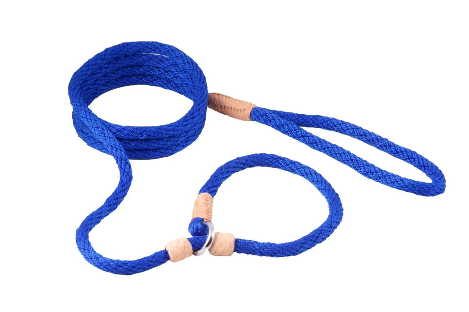 Nylon Slip Dog Leash With 2 Stoppers (6 ft x 5/16 in or 8 mm) - Pets Perfect