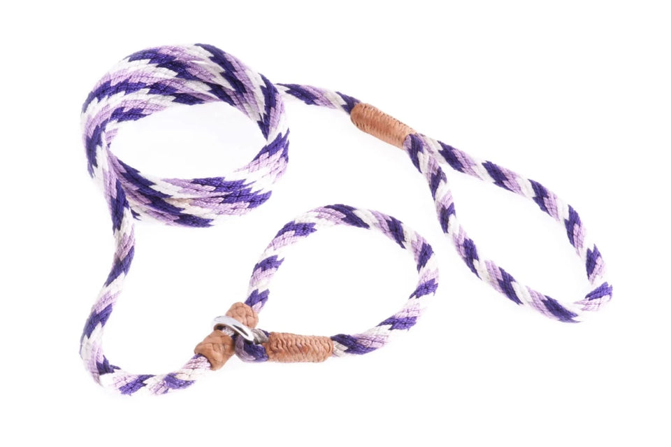 Nylon Slip Dog Leash With 2 Stoppers (6 ft x 5/16 in or 8 mm) - Pets Perfect
