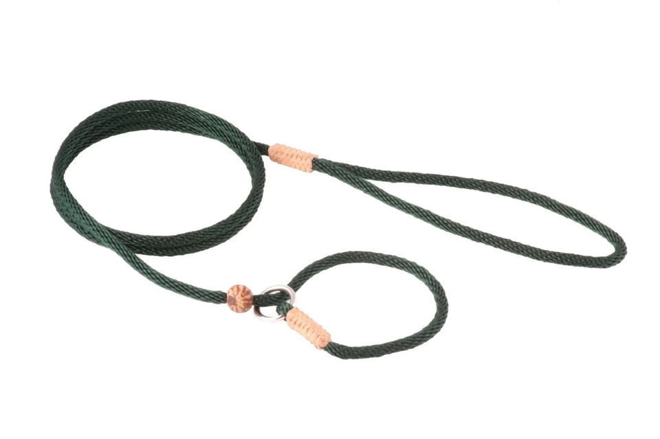 Nylon Slip Lead With Stopper (4 ft x 1/8 in or 4 mm) - Pets Perfect