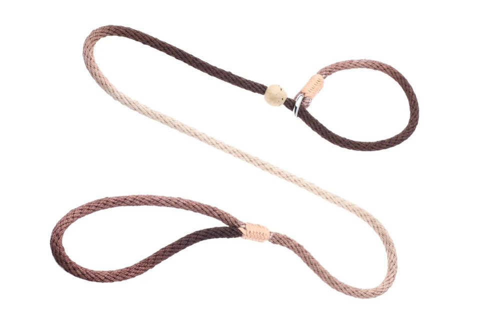 Nylon Slip Dog Leash With 2 Stoppers (6 ft x 5/16 in or 8 mm) - Pets Perfect