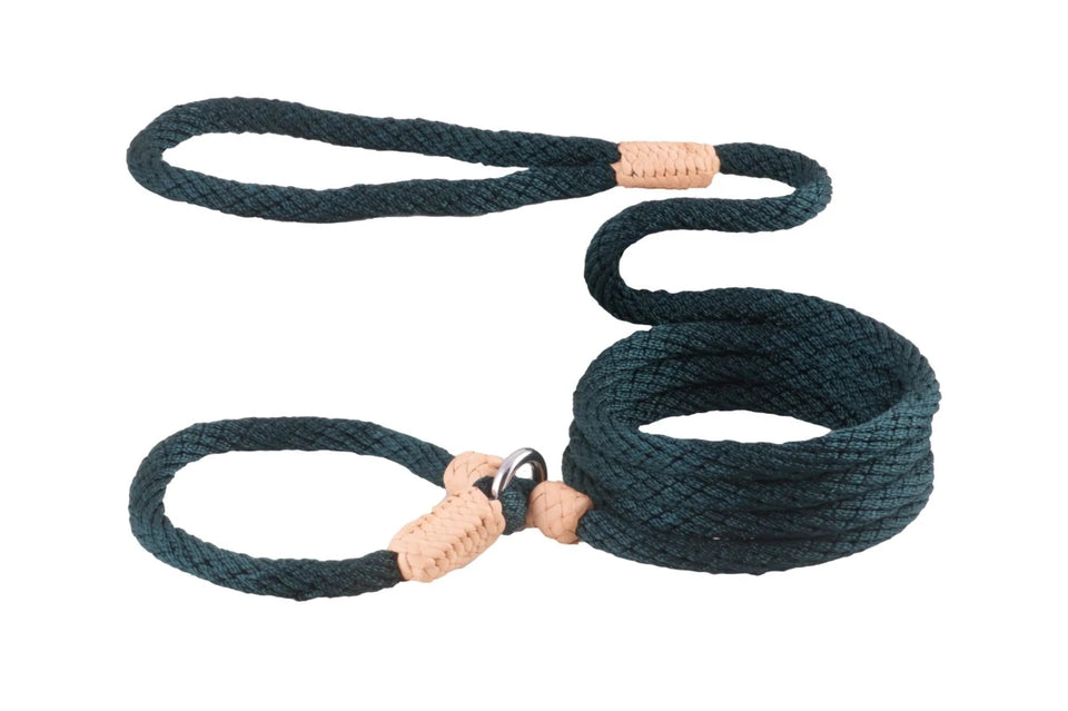 Nylon Slip Dog Leash With 2 Stoppers (6 ft x 5/16 in or 8 mm) - Pets Perfect