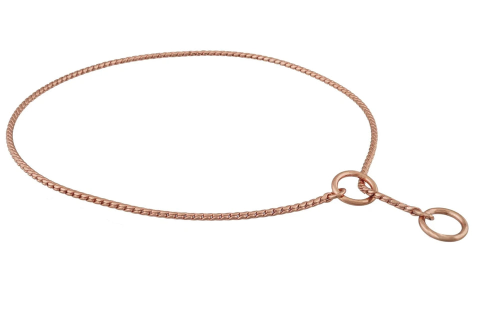 Slip Snake Show Chain Dog Collar (18 in x 2.4 mm) - Pets Perfect