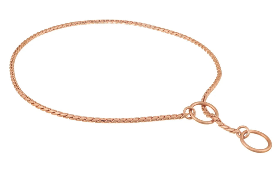Slip Snake Show Chain Dog Collar (24 in x 3.8 mm) - Pets Perfect