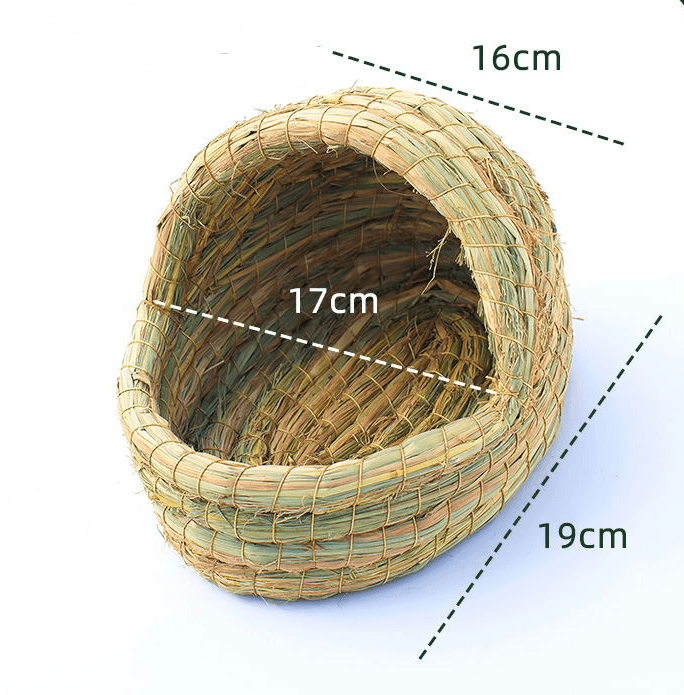 Handcrafted Natural Grass Hideaway - Pets Perfect