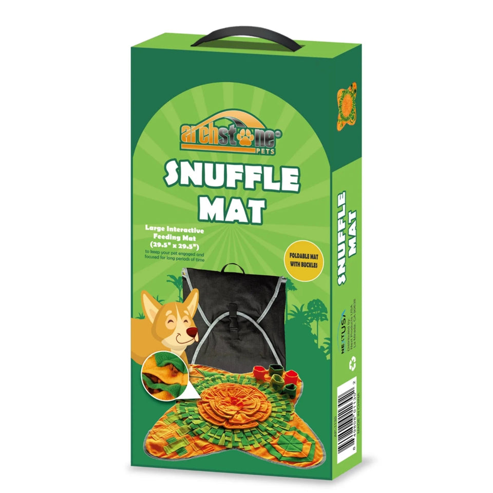 Pet Snuffle Mat - Interactive Feeding Training Mat for Pets - Pets Perfect
