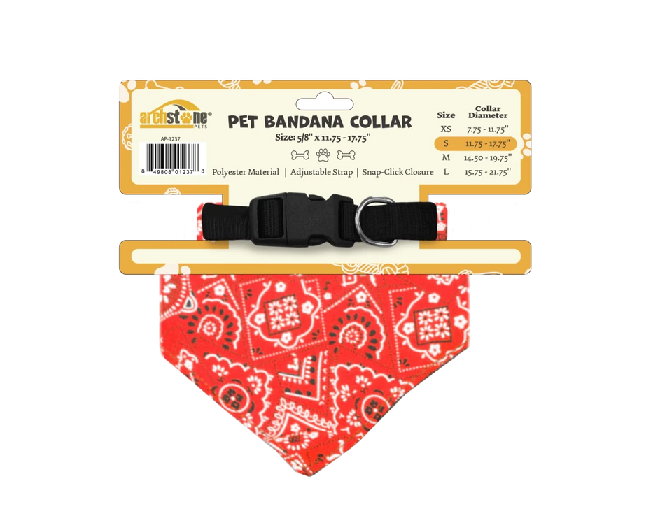 Western Themed Pet Bandana Collars - Pets Perfect