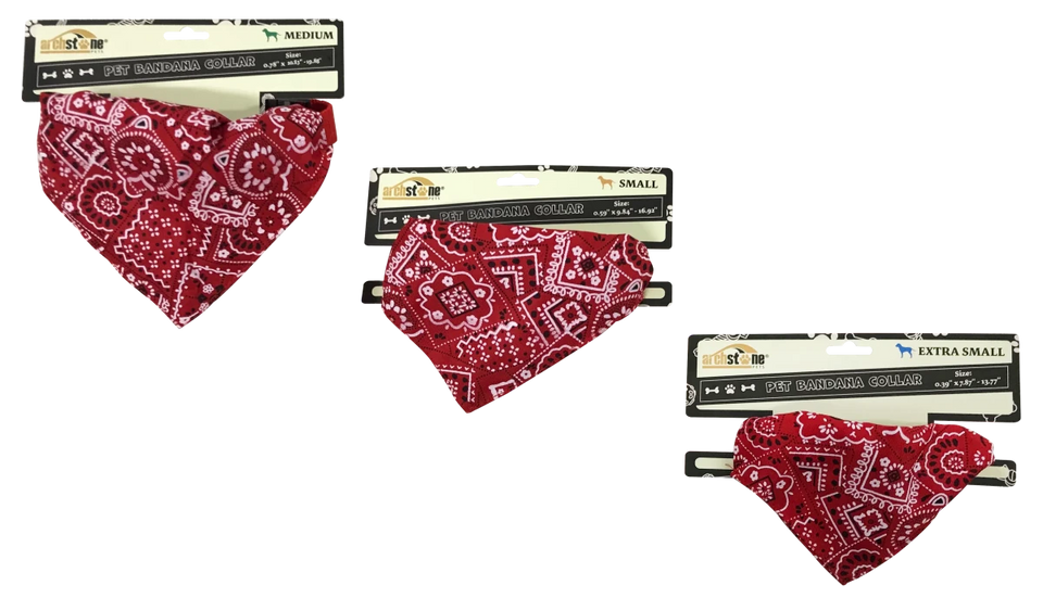 Western Themed Pet Bandana Collars - Pets Perfect