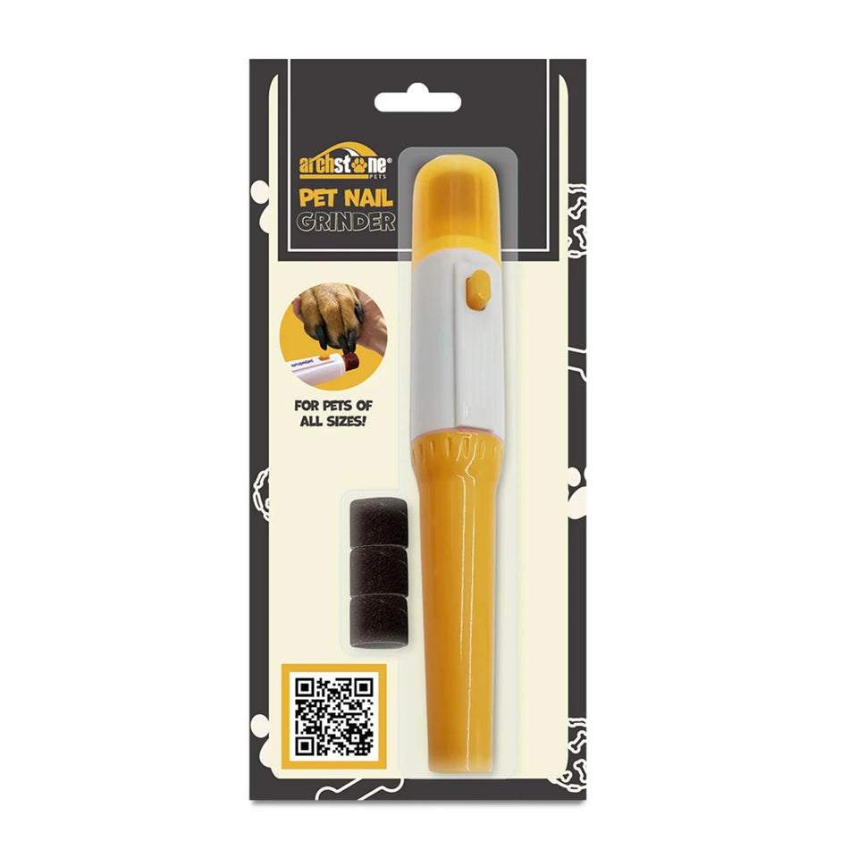 Pet Nail Grinder (Shine and Grind Pet Nails Safely - Battery Operated) - Pets Perfect