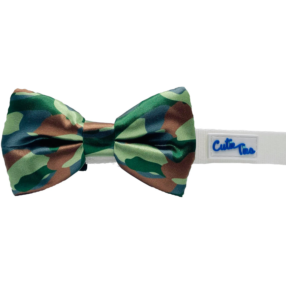 Cutie Ties Dog Bow Tie - 14 Playful Designs, Pink cheerios/ONE SIZE, view 7