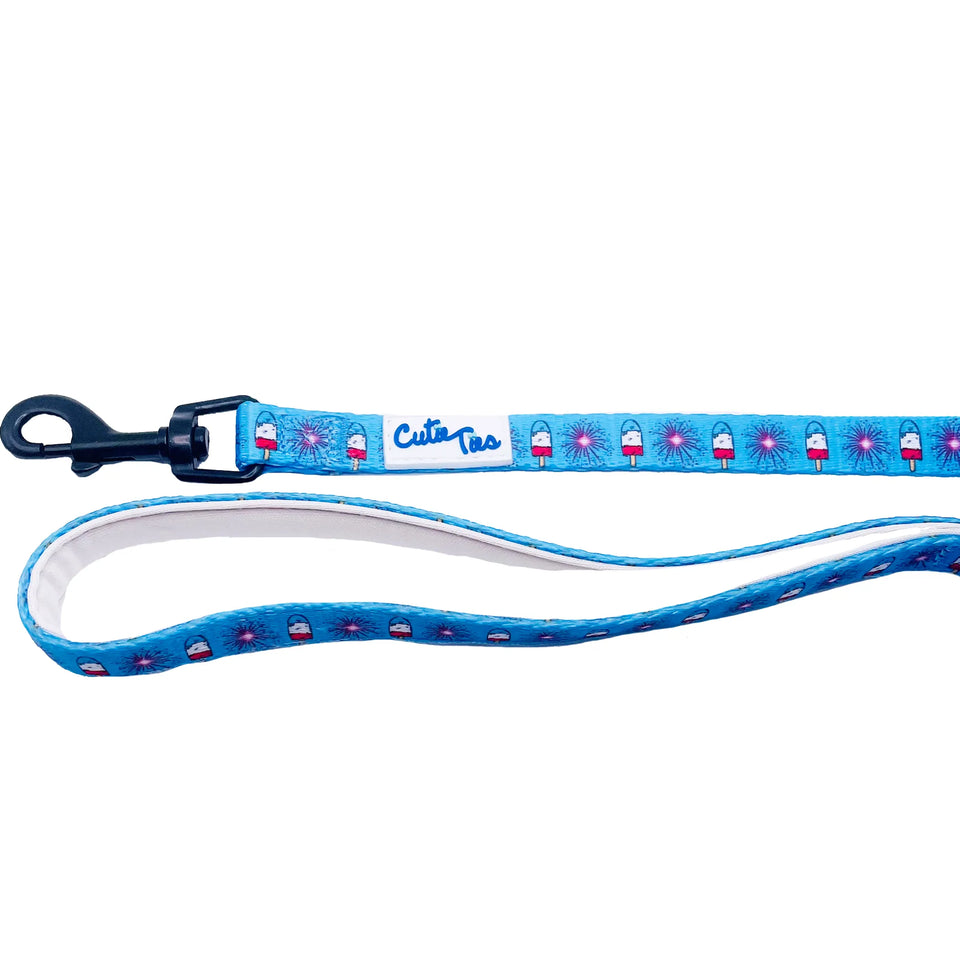 Cutie Ties Fun Design Dog Leash, 4th of july/LARGE, view 18