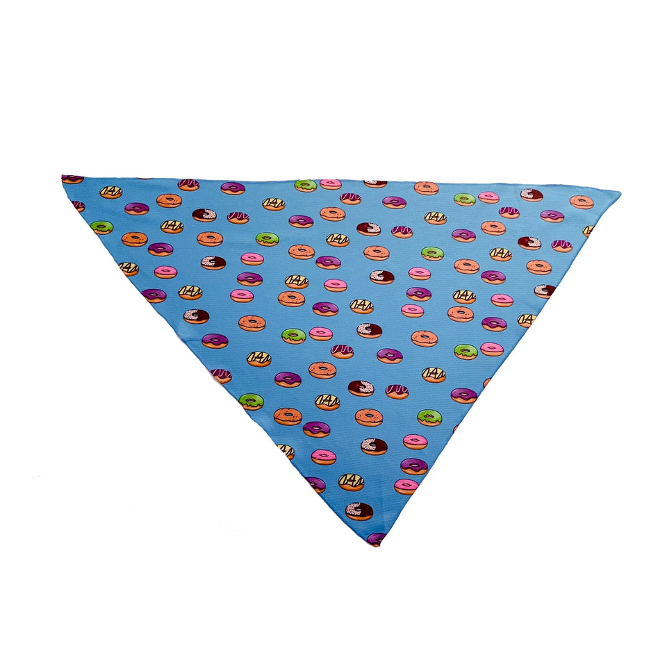 Cutie Ties Tie On Dog Bandana, Donuts/LARGE, view 46