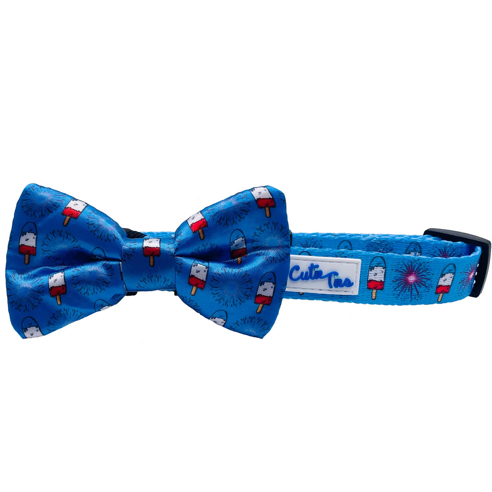Cutie Ties Dog Bow Tie - 14 Fun Designs, Alien/ONE SIZE, view 13