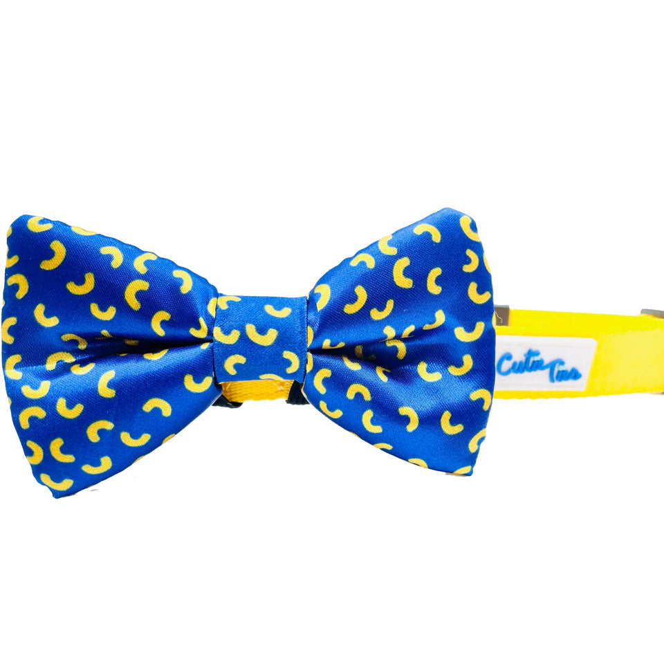 Cutie Ties Dog Bow Tie - Fun Patterned Designs, Dino doggy white/ONE SIZE, view 10