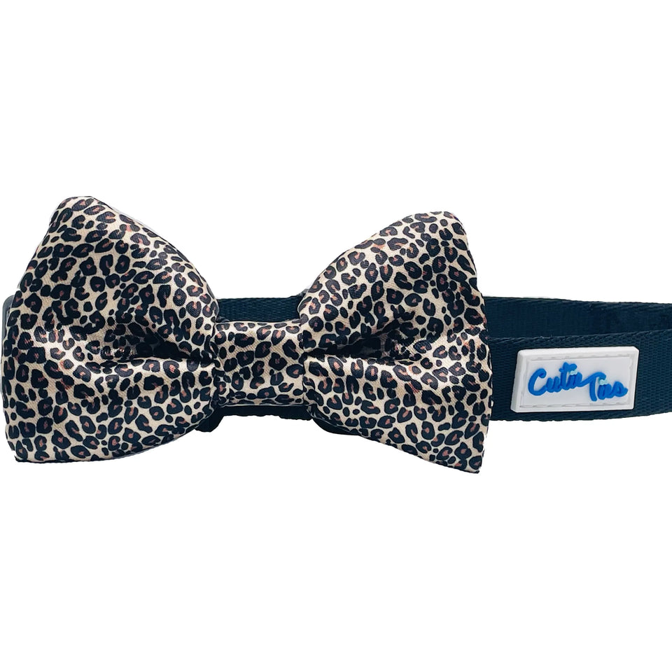 Cutie Ties Dog Bow Tie - Fun Patterned Designs, Llama yellow/ONE SIZE, view 5