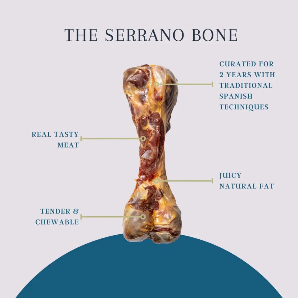 Platinum Pet Dog Treats - Ham Bone Serrano - Pets Perfect
