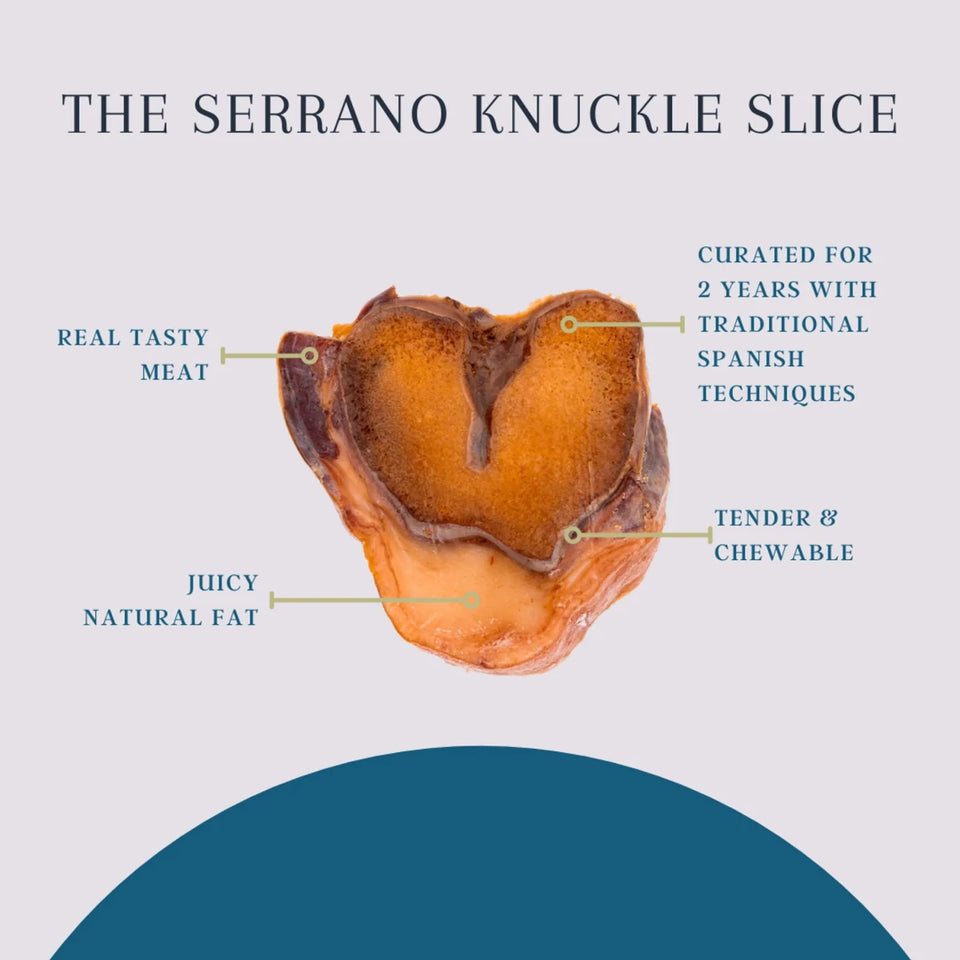Platinum Pet Dog Treats - Serrano Knuckle Slice - Pets Perfect