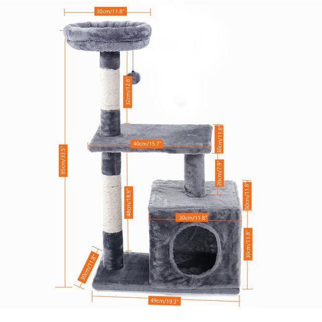 Multi - Level Cat Condo: The Ultimate Playland For Your Feline Friend - Pets Perfect