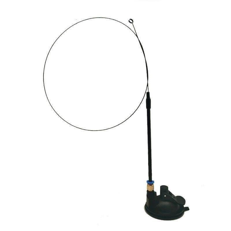 Feather Frenzy Cat Teaser: Extendable Steel Wire Rod With Suction Cup - Pets Perfect