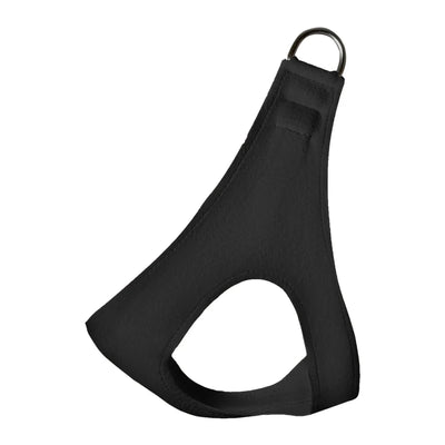 Susan Lanci Designs Step in Dog Harness, Black/LARGE