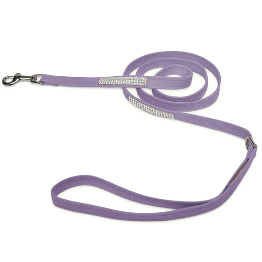 Susan Lanci Designs 3 Row Giltmore Crystals Leash - Pets Perfect