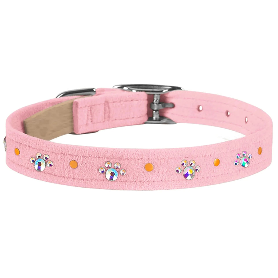 Susan Lanci Designs Crystal Paws Dog Collar, view 47