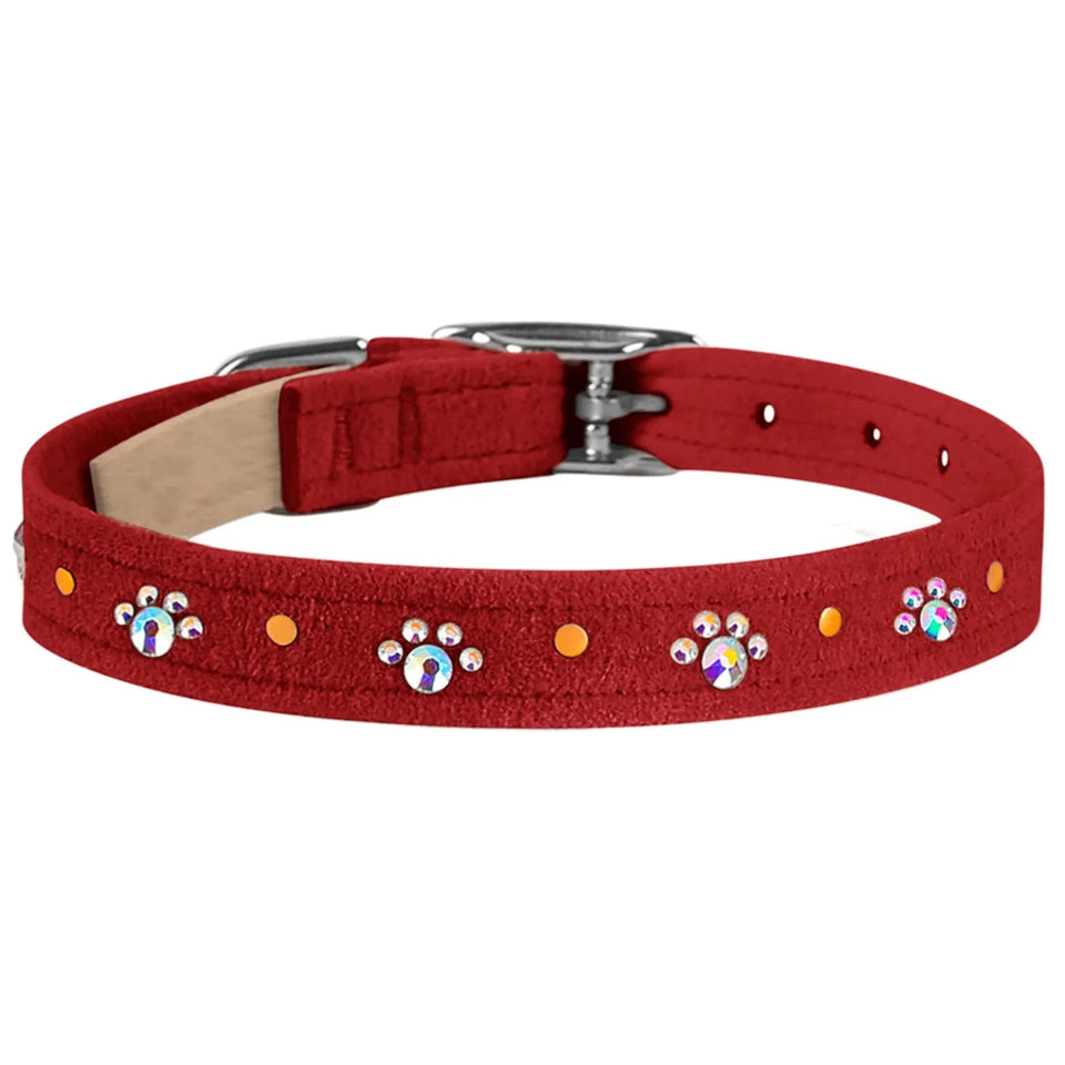 Susan Lanci Designs Crystal Paws Dog Collar, view 69