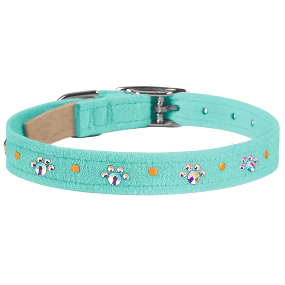 Susan Lanci Designs Crystal Paws Dog Collar, view 76