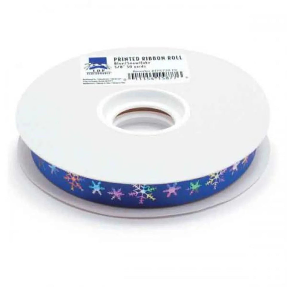 Top Performance Printed Ribbon Roll - 50 Yards, Dog Grooming Ribbon, Blue/1, view 2
