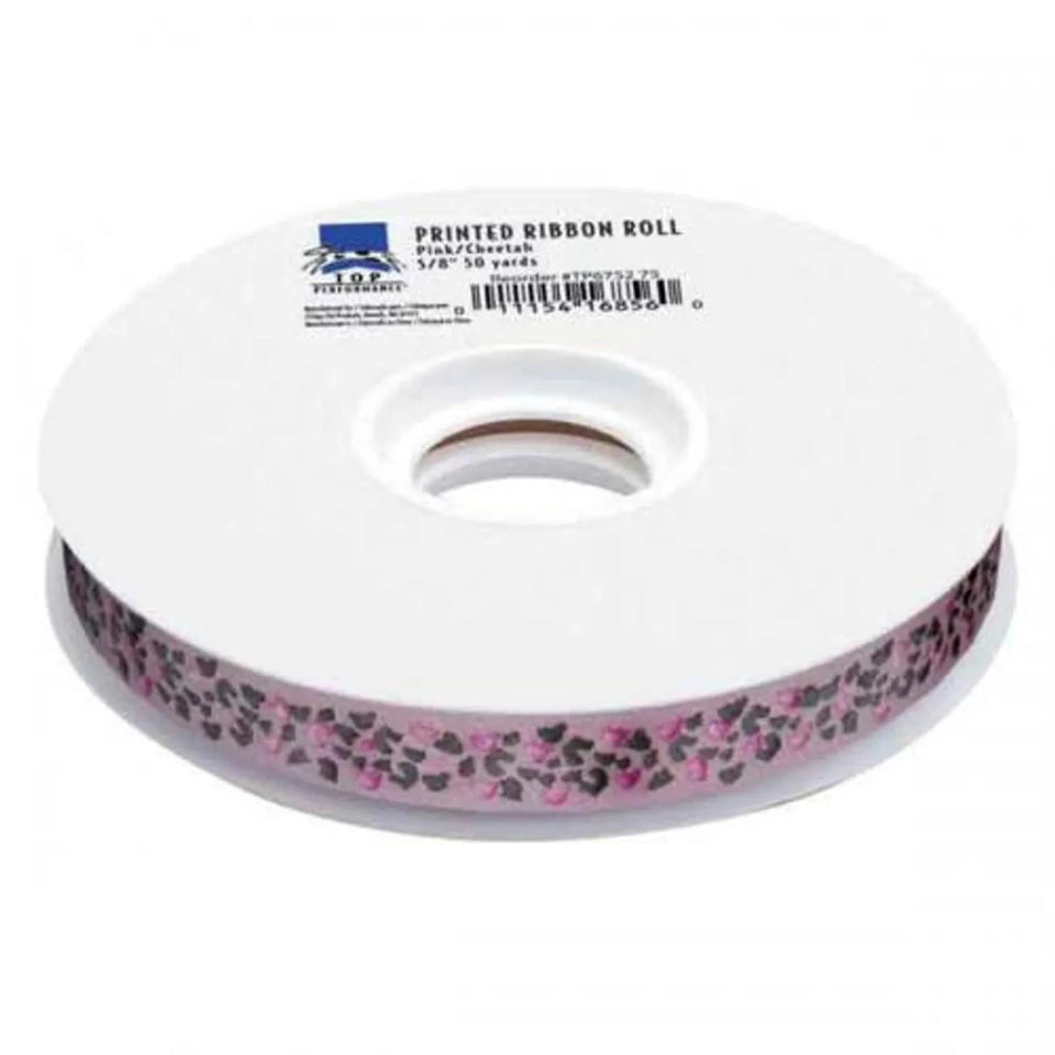 Top Performance 50-Yard Printed Ribbon Rolls for Dog Grooming & Pet Accessories - Pets Perfect