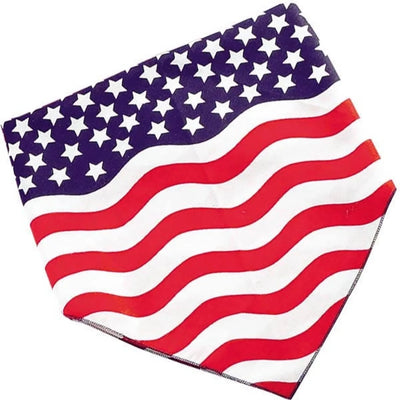 Top Performance 4th of July Stars & Stripes Dog Bandana, 1