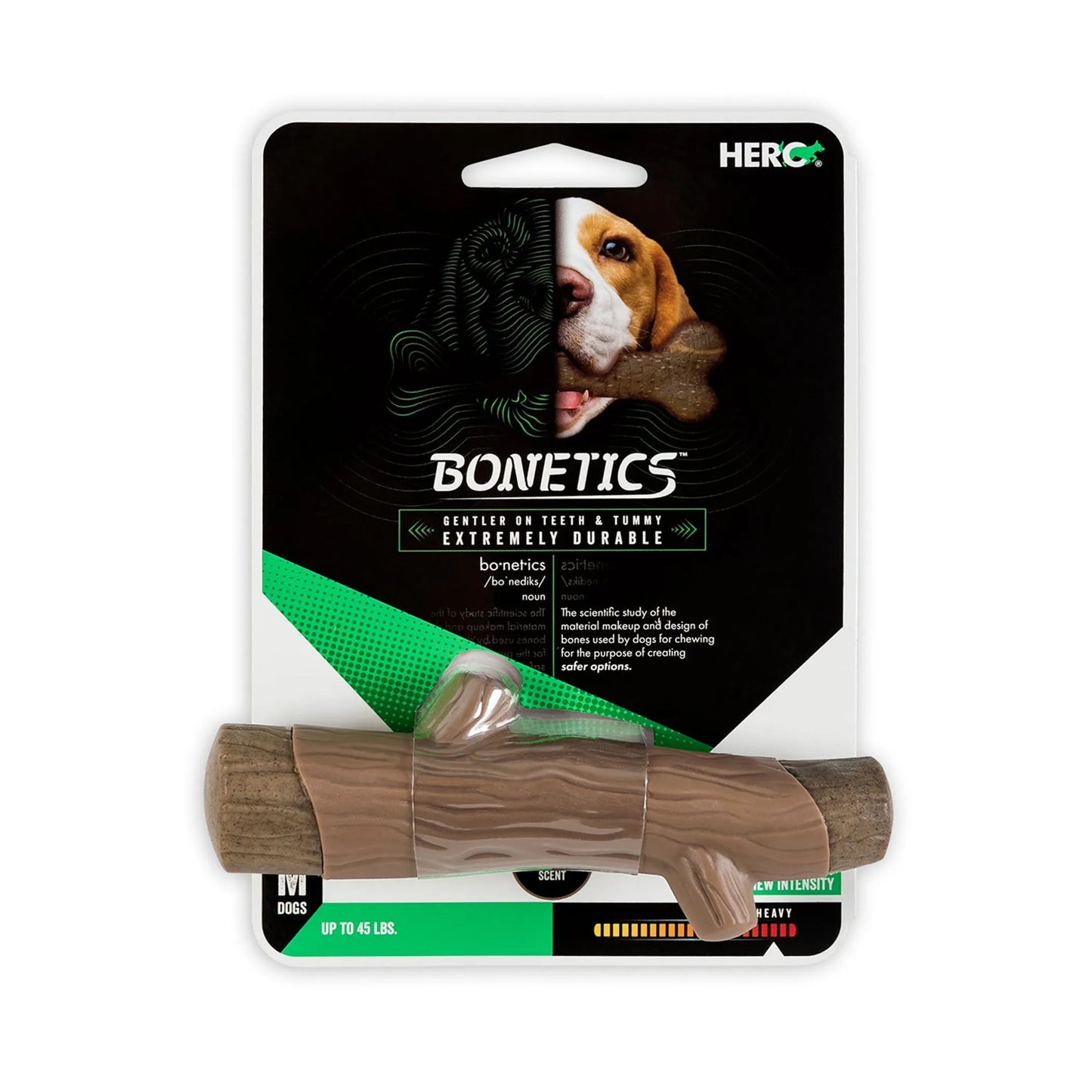Medium Dog Dental Stick - Natural Wood Scent Chew for Teeth Cleaning & Gum Health - Pets Perfect