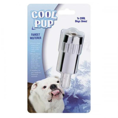 Cool Pup Faucet Waterer, Dog Drinking Fountain Attachment - Pets Perfect