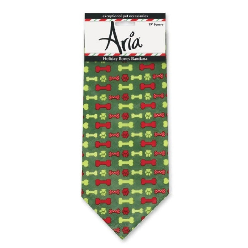 AR Holiday Bones Bandana - Pets Perfect