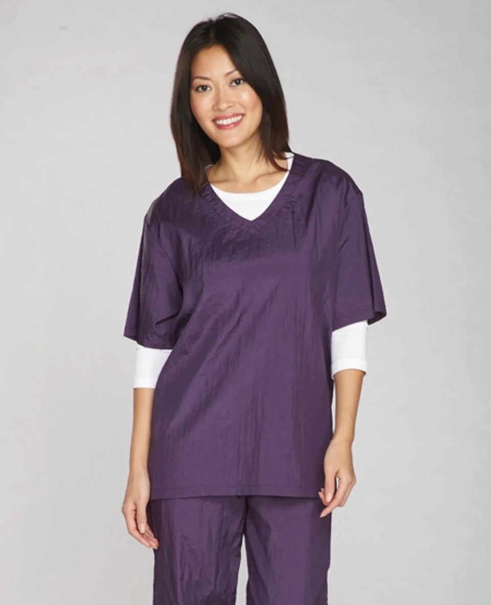 Top Performance V-Neck Grooming Smock, Black/LARGE, view 4