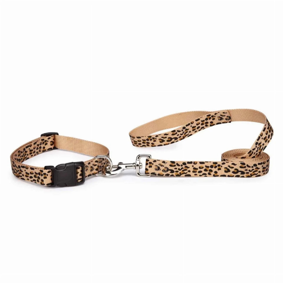 CC Animal Print Lead 4Ftx5/8 in Cheetah, view 2