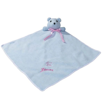 ZA Snuggle Bear Blanket Blue