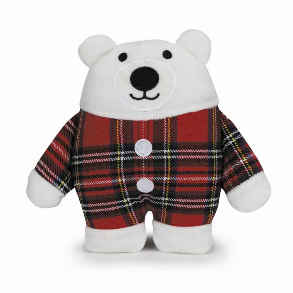 ZA Holiday Tartan Friends Polar Bear, view 3