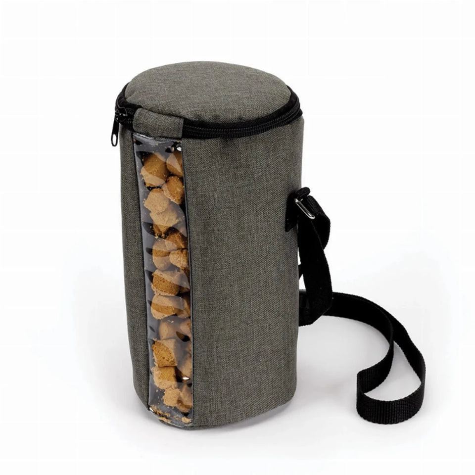 CR On the Go Food Bag Gray - Pets Perfect