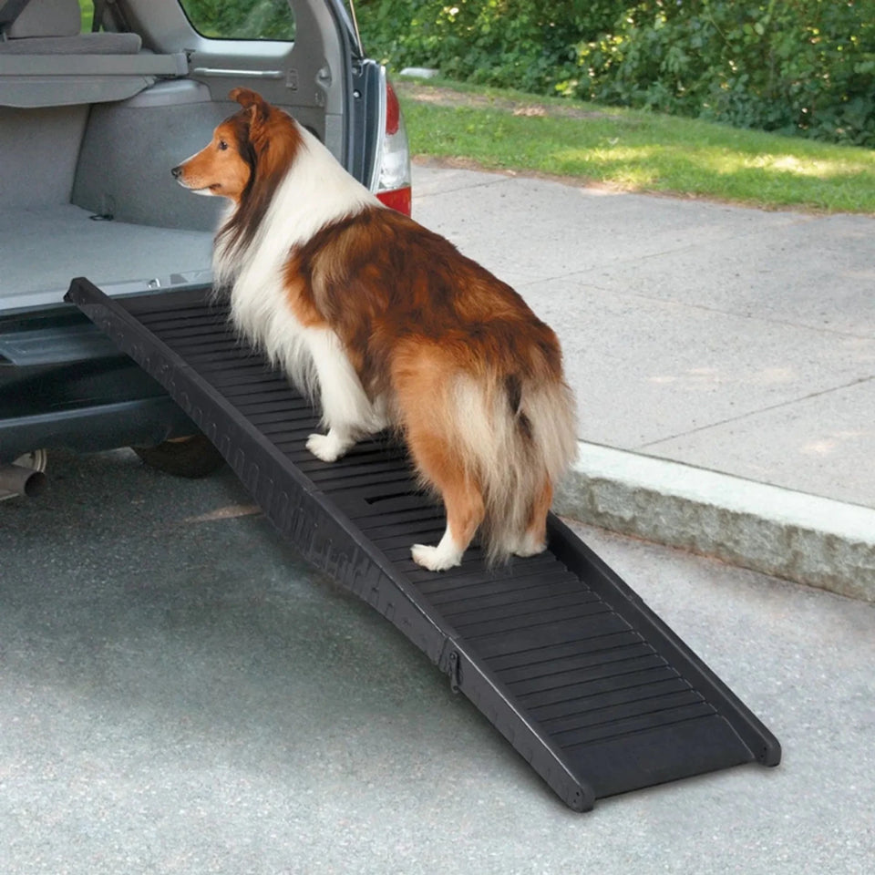 CR Tri-Fold Vehicle Pet Ramp Blk - Pets Perfect