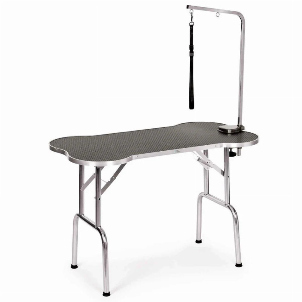 ME Bone Shaped Folding Table, 36 in Black, view 5