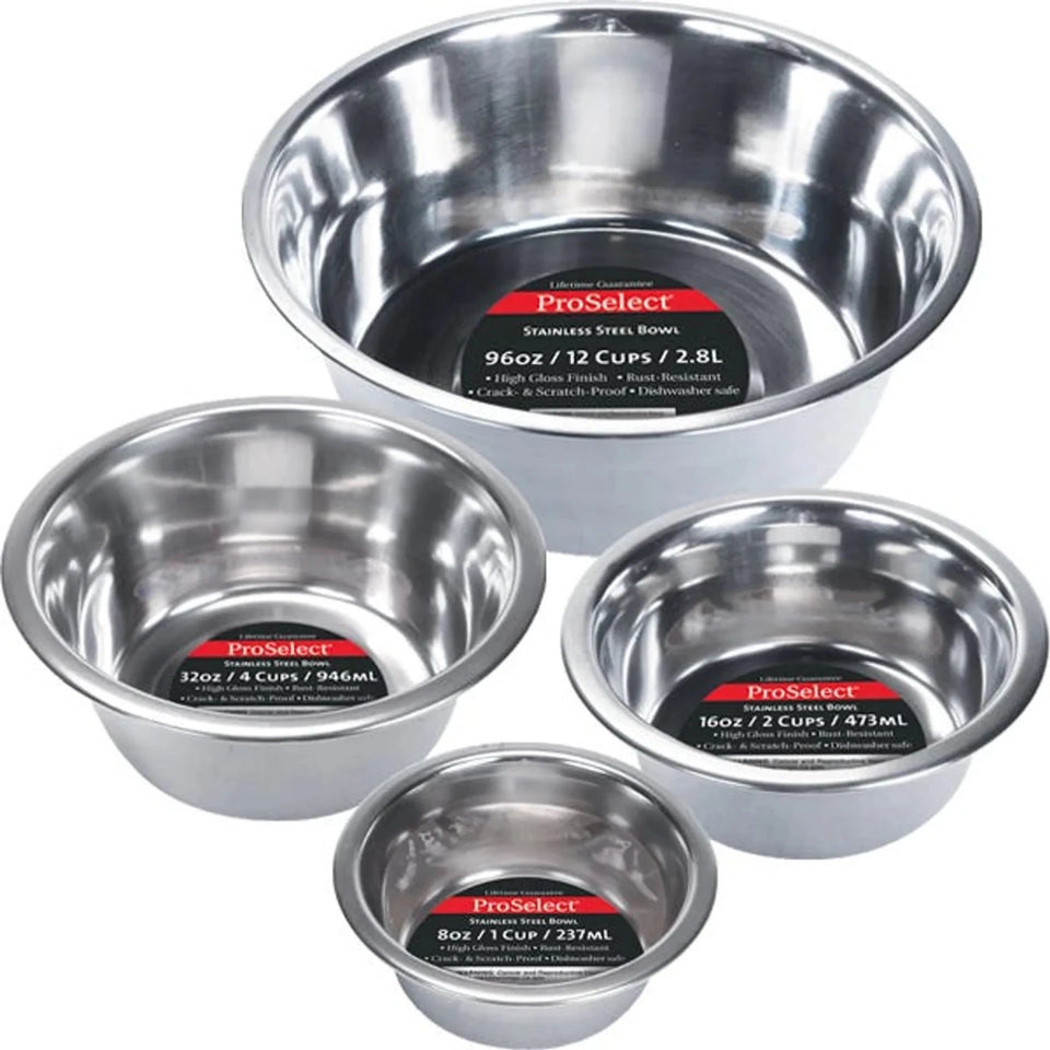 PS Heavy SS Dish Mirror Finish, 160 oz