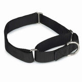 GG Nylon Martingale Collar 10-16In Blk