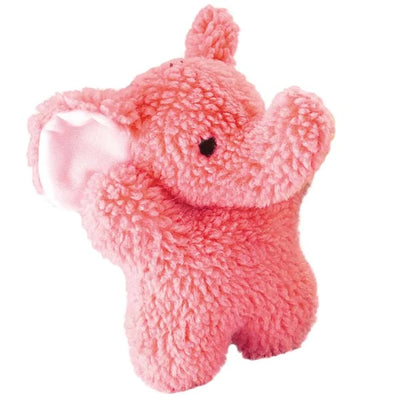 ZA Cuddly Berber Baby Elephant, 8 in Pink