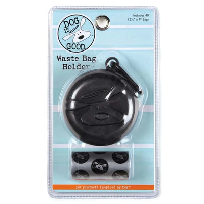DG Bolo Waste Bag Holder Blk - Pets Perfect