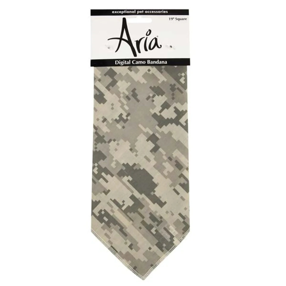 AR Digital Camo Bandana Grn - Pets Perfect
